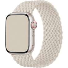 弹性编织尼龙单圈表带，兼容 表带系列 11 10 9 8 7 6 5 4 3 2 1 38 毫米 40 毫米 41 毫米 42 毫米 44 毫米 45 毫米 46 毫米 49 毫米，男女适用，可爱尼龙弹性运动表带，兼容 Series Ultra SE 11 10 9 8 7 6 5 4 3 2 1