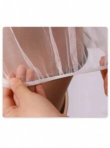 1 pezzo/2 pezzi Zanzariera completa per passeggino, rete anti-zanzare per carrozzina per neonati, 1 pezzo casuale inviato per San Valentino