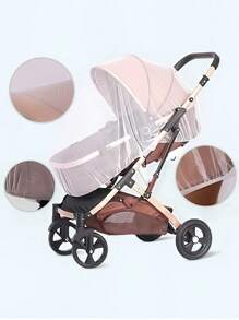 1 pezzo/2 pezzi Zanzariera completa per passeggino, rete anti-zanzare per carrozzina per neonati, 1 pezzo casuale inviato per San Valentino