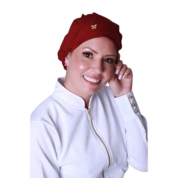 Touca Feminina Princesa Sofisticação e Profissionalismo