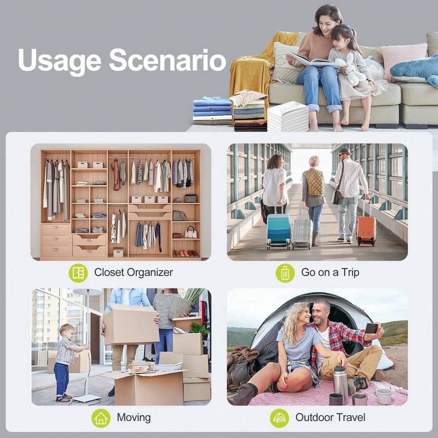 Vacuum Compression Storage Bags With Hand Pump Space Saver Vacuum