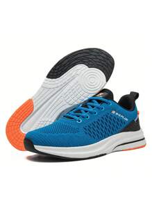 baasploa Herren Laufschuhe Mesh rutschfest klassische Sportschuhe Outdoor Lässig leicht Herren Lässig Sportschuhe