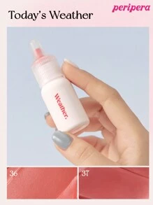K-Beauty Peripera Ink The Velvet Liquid Lipstick, High Pigment Color, Longwear, Weightless, Gluten-Free, Paraben-Free Velvet Matte Lipstick, Liquid Lipstick, Smooth, Long Lasting, K-Beauty, Korean Makeup - #36 Active Coral - 查看 7