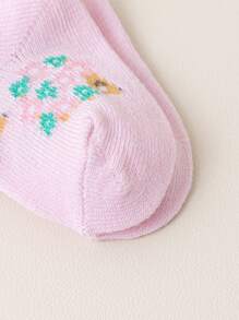 10pairs/Set Children's Sweat-Absorbent, Odor-Resistant, Versatile, Cute, Mid-Length/Short Socks For Spring/Summer/Autumn