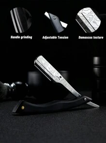 老式剃刀手動修髮器修髮器（不附刀片） - 彩色 - 查看 1