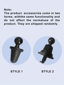 Rhinestone Decor Car Air Outlet Phone Holder - Multicolor - View 9