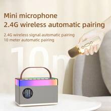 Altavoz Bluetooth para exteriores para hogar con micrófono para cantar - Albaricoque - Ver 8