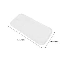 1 Stück wiederverwendbare weiche und saugfähige Rizinusöl Wickelpackung für die Taille, zur Entspannung