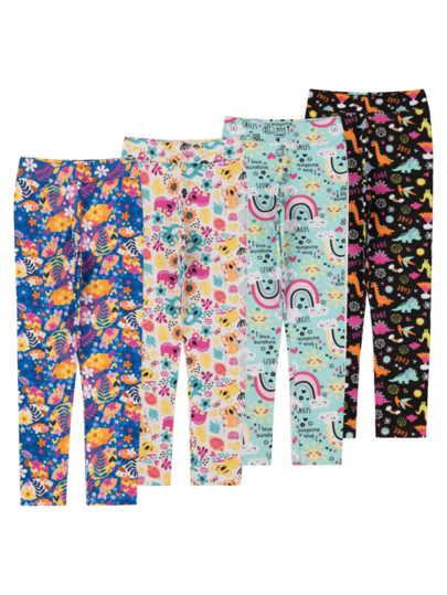 Calça Legging Estampada Infantil Menina Juvenil 1 ao 16 - 1 Calça Leg Avulsa
