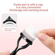 Eyelash Comb Separator, Eye Lash Separator Eyelash Definer Mascara Comb Applicator With Cover (1pc) - Multicolor - View 7