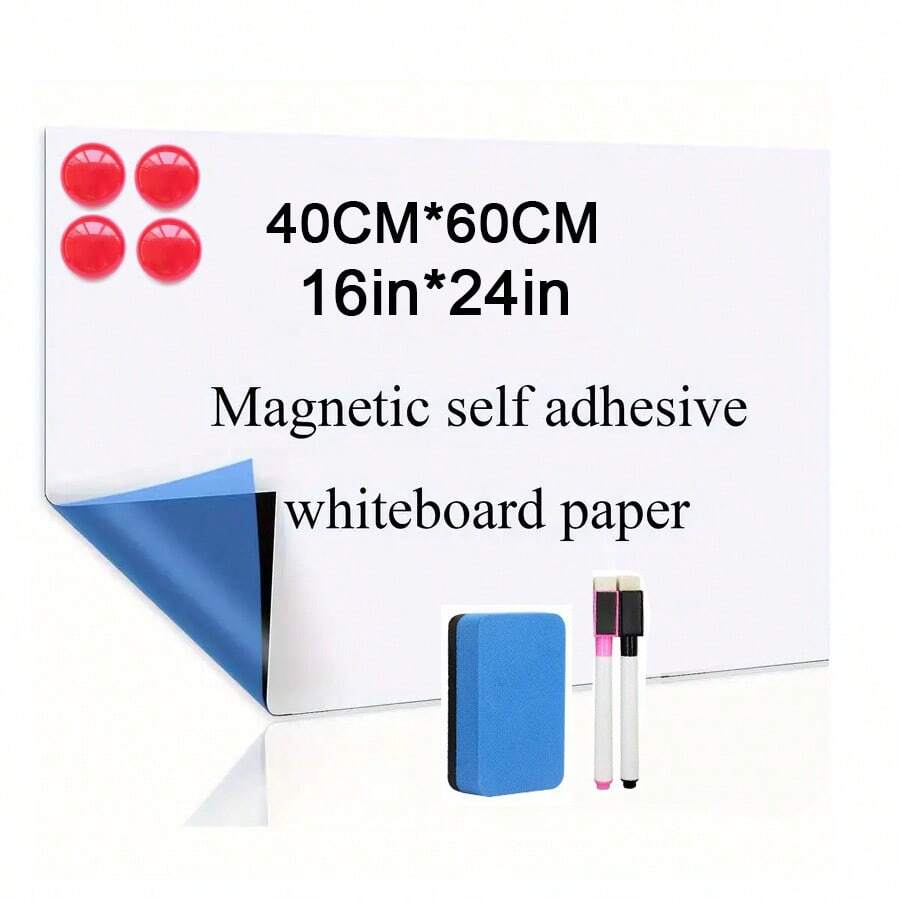 Whiteboard For Wall, 18*24in SelfAdhesive Contact Paper