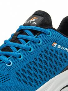 baasploa Herren Laufschuhe Mesh rutschfest klassische Sportschuhe Outdoor Lässig leicht Herren Lässig Sportschuhe