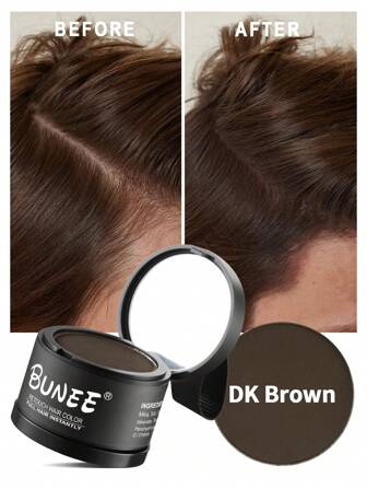 BUNEE髮際線修飾陰影粉，填補和定義髮際線，突顯您的髮線美感