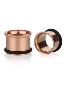 1 paio di espansori di orecchio in acciaio inossidabile alla moda di stile punk e bohémien con galvanoplastica, adatto per uomini e donne con dimensioni di perforazione comprese tra 2 mm e 20 mm. Si tratta di un accessorio per l"abbigliamento quotidiano, lavorativo e per le feste.