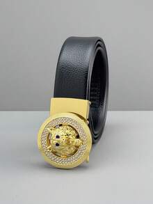 Thắt lưng Unisex để mặc trang trọng/thông thường, thích hợp cho công sở hoặc quần jean, món quà hoàn hảo cho chồng hoặc cha, có thể điều chỉnh độ dài lên đến 150cm, có nhiều kiểu dáng kích thước lớn. - Nhiều màu - Xem 17