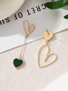 Anting Menjuntai - Hijau - View 3