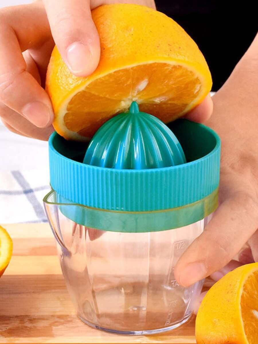 Exprimidor manual para limón/naranja, exprimidor de frutas portátil para el hogar, herramienta de exprimido de cítricos multifuncional de mano mini, herramientas para frutas y verduras, artículos de cocina, cortador, comida, ensalada, decoración, almacenamiento, fiesta, cumpleaños. - exprimidor de limones manual - Ver 1