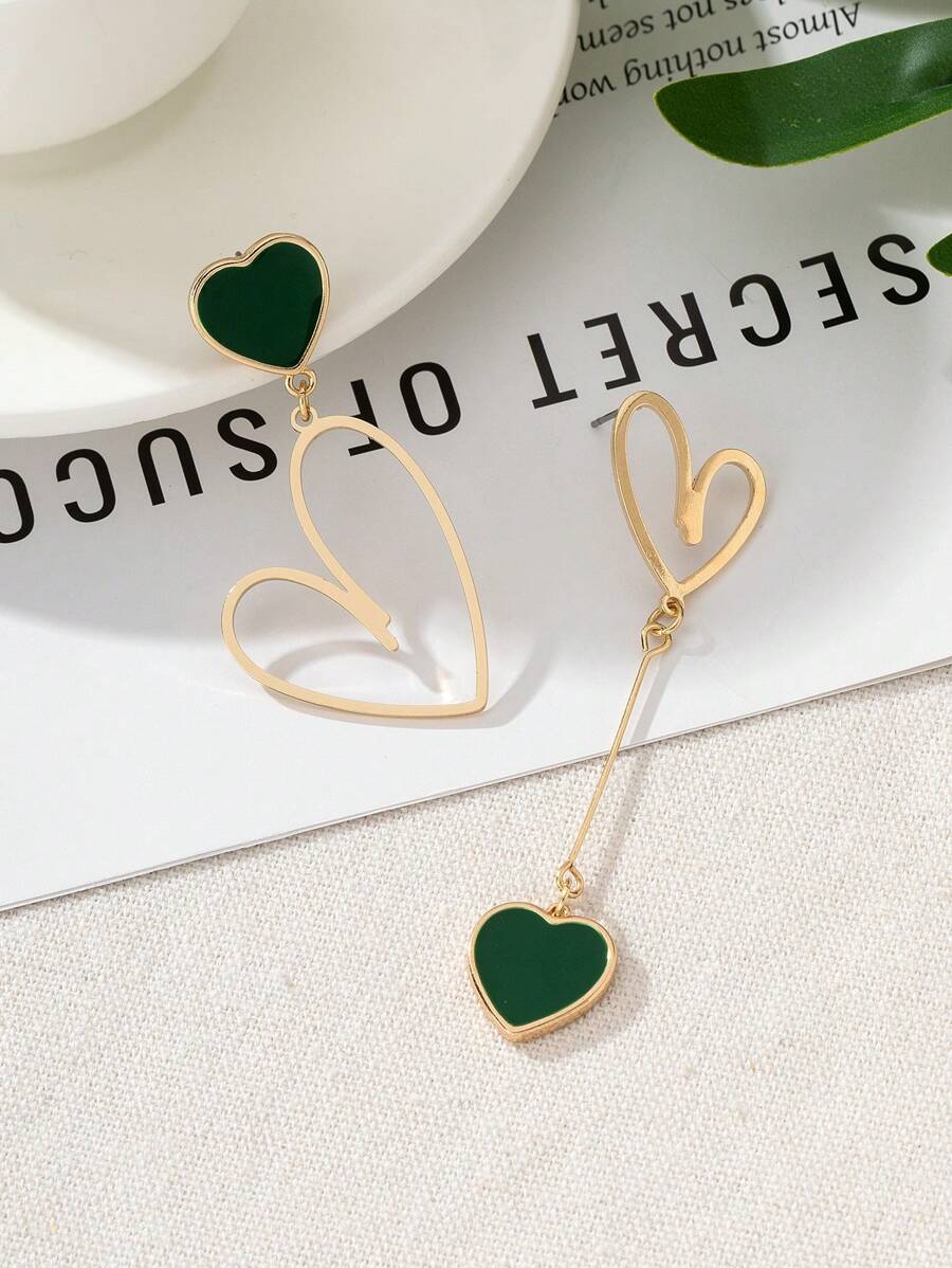 Anting Menjuntai - Hijau - View 1