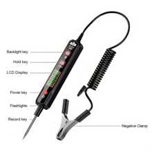 Stylo testeur de tension automatique - Rétro-éclairage numérique et maintien des données - Sonde de diagnostic de défaut de circuit de voiture