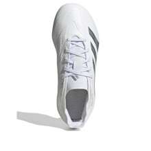 Adidas | Predator 24 Liga Low Firm Ground - Blanco/Plata metalizado/Blanco - Ver 3
