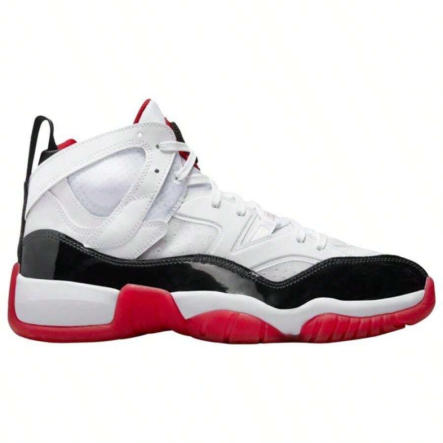 Jordan Jumpman Two Trey - Hombre - Blanco/Negro/Rojo Gimnasio - Ver 1