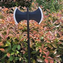 95cm Three-Section Axe Toy Weapon, Gray Single/Double-Sided Axe For Role-Playing, Executioner, , Staff Accessory, Double-Sided Axe For Dancing And Performing - Three-section Single-sided Axe - View 4