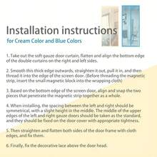 1 Set Of Magnetic Screen Doors (Black), Self Sealing Heavy-Duty Hands-Free Mesh Partitions, Insect Proof - White - View 11