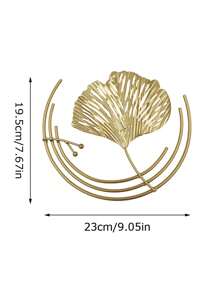 1 pièce Décoration murale en fer doré, convient pour la décoration murale du salon, de la chambre, du restaurant, de l'hôtel. Décoration murale en métal, décoration de la maison, décoration de la chambre, décoration murale - Multicolore - Voir 11