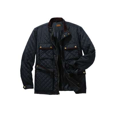 Boulder Creek By KingSize Men's Big  Tall Quilted Jacket