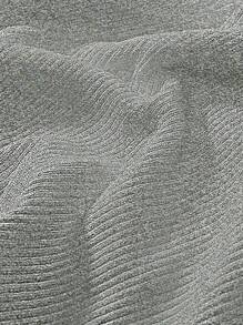 1 st. linnegrå U-rygg, avtagbar vadderad, åtsittande casual camisoltopp, träning - Grå - Visa 6