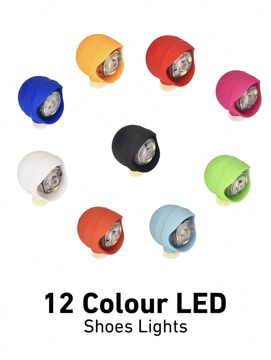 2pcs/Set LED Shoe Clip Light For Night Runners, Joggers, Walkers ...