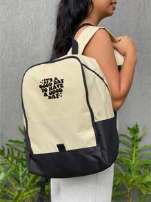 Women Functional Backpacks - 米色 - 查看 1