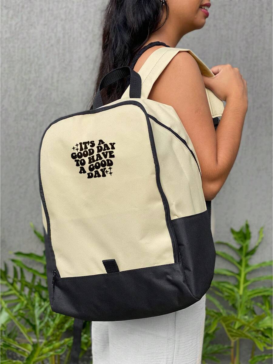 Women Functional Backpacks - 米色 - 查看 1