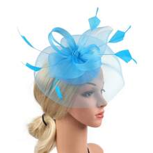 Nữ Fascinator Derby Nón Lưới, Nữ Cưới Cocktail Tiệc Trà Mũ Da Bò Mũ Da Bò - Nhiều màu - Xem 14