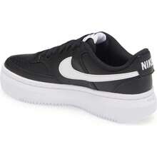 Nike Court Vision Alta Platform Sneaker - Black/ Black/ White - View 3