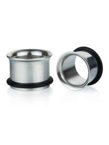 1 paio di espansori di orecchio in acciaio inossidabile alla moda di stile punk e bohémien con galvanoplastica, adatto per uomini e donne con dimensioni di perforazione comprese tra 2 mm e 20 mm. Si tratta di un accessorio per l"abbigliamento quotidiano, lavorativo e per le feste.