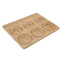 Compact Beading Mat Wood Bead Board For DIY Craft Jewelry Making Beading Tray - Khaki - View 7