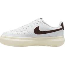 Zapatilla de deporte Nike Court Vision con plataforma alta - Blanco/ Marrón Barroco-Vela - Ver 5