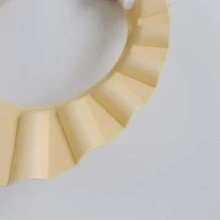 1pc Baby Tiger Eva Multi-level Adjustable Bathing Cap In Nordic Style, Suitable For Bathroom - Yellow - View 5