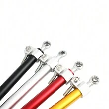 PowerMotor Motorcycle Directional Damping Universal Track Stop Death Swing Motocross Stabilizer - Black - View 4