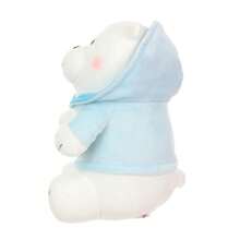 Miniso We Bare Bears Plush Toy With Hoodie(Panda) - Ice-bear - View 3