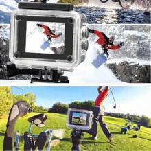 Camera thể thao Độ phân giải siêu cao 4K - Chống nước, WiFi, Ống kính góc rộng 170 ° - Ghi lại cuộc phiêu lưu của bạn hơn bao giờ hết, Camera thể thao ngoài trời, Camera dưới nước, DV thể thao di động - trắng - Xem 8