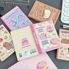 Sổ tay Capybara A7 Sổ tay bỏ túi mini cầm tay cực kỳ hấp dẫn để ghi chép, Sổ ghi chép từ đơn, Sổ ghi chép bài tập về nhà - Sách câu cá Capibala gồm 80 hình ảnh - Xem 6