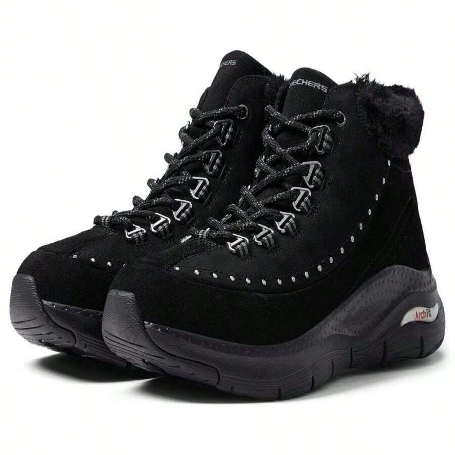 Skechers Arch Fit - Goodnight - Black/black - View 1