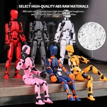 Lucky 13 Lắp Ráp Đồ Chơi Người Lính Hành Động Với Nhiều Khớp, Quà Tặng Giải Tỏa Căng Thẳng Tự Làm Trang Trí Để Bàn, Trò Chơi Tiệc Cho Người Lớn Thích Hợp Cho Halloween/Giáng Sinh/Lễ Tạ Ơn - Nhiều màu - Xem 8