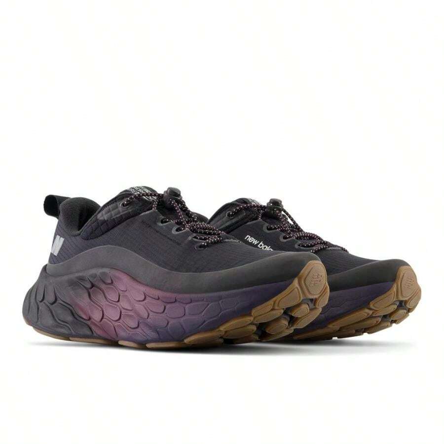 Fresh Foam X More V4 Permafrost - Black/NB Burgundy - View 1