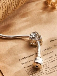 1pc Custom Photo Charm Pet Cat Love Gift For Pet Owners Compatible With  Bracelet, Personalised With Your Photo, Custom Photo Beads Gift For Pet Lover Anniversary Gift, Valentine Gift, Birthday Gift, Wedding Gift, Mother's Day Gift, Father's Day Gift, Best Friend Gift, Gift For Mom/ Dad, Gift For Girlfriend/ Boyfriend, Gift For Her/ Him