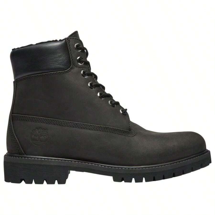 Timberland | Stivali Timberland a 6 pollici con fodera in pelliccia Premium - Uomo - nero - Visualizzare 1