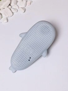2024 Women's New Shark Slippers, Parent-Child Style, Popular Couple Style, Cute And Comfortable For Indoor And Outdoor Use, Anti-Slip, Large Size Home Slippers, 32-35 Size Is Suitable For Children, This Model Runs Small, Please Order One Size Up.