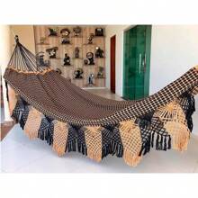 Hammocks - Caramel Brown and Black - View 1